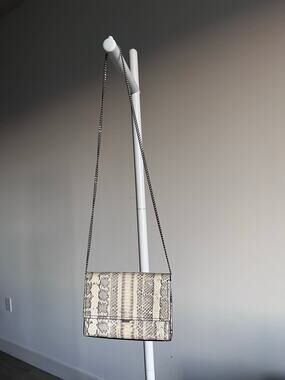 Genuine Python Snakeskin Crossbody Bag - Michael Kors Collection
